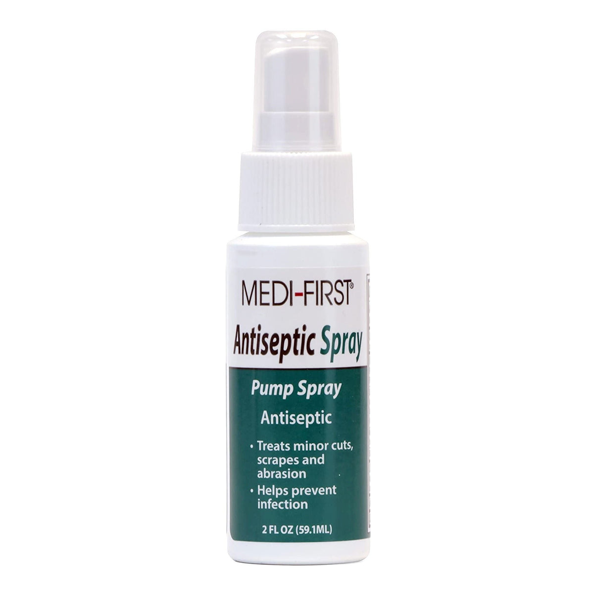 Medi-First Topical Antiseptic Liquid, Benzalkonium Chloride, 2 oz Spray Bottle - 24402 - LL Medico