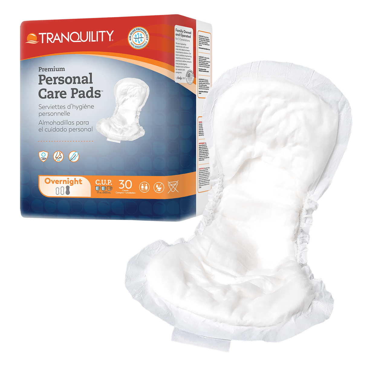 Tranquility Personal Care Pads