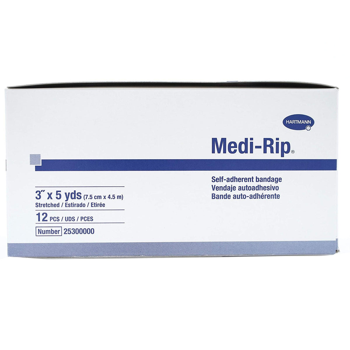 Medi-Rip Cohesive Bandage, Self-Adherent Closure, Tan, Cotton, NonSterile - LL Medico