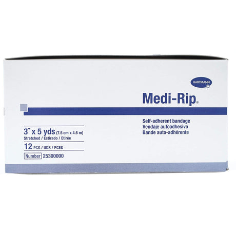 Medi-Rip Cohesive Bandage, Self-Adherent Closure, Tan, Cotton, NonSterile - LL Medico