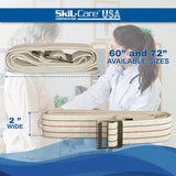 Gait Belt SkiL-Care 72 Inch Length Pinstripe Cotton