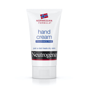 Neutrogena Hand Cream, Norwegian Formula, Fragrance Free, 2 oz Tube