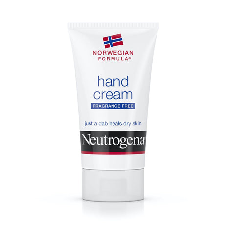 Neutrogena Hand Cream, Norwegian Formula, Fragrance Free, 2 oz Tube