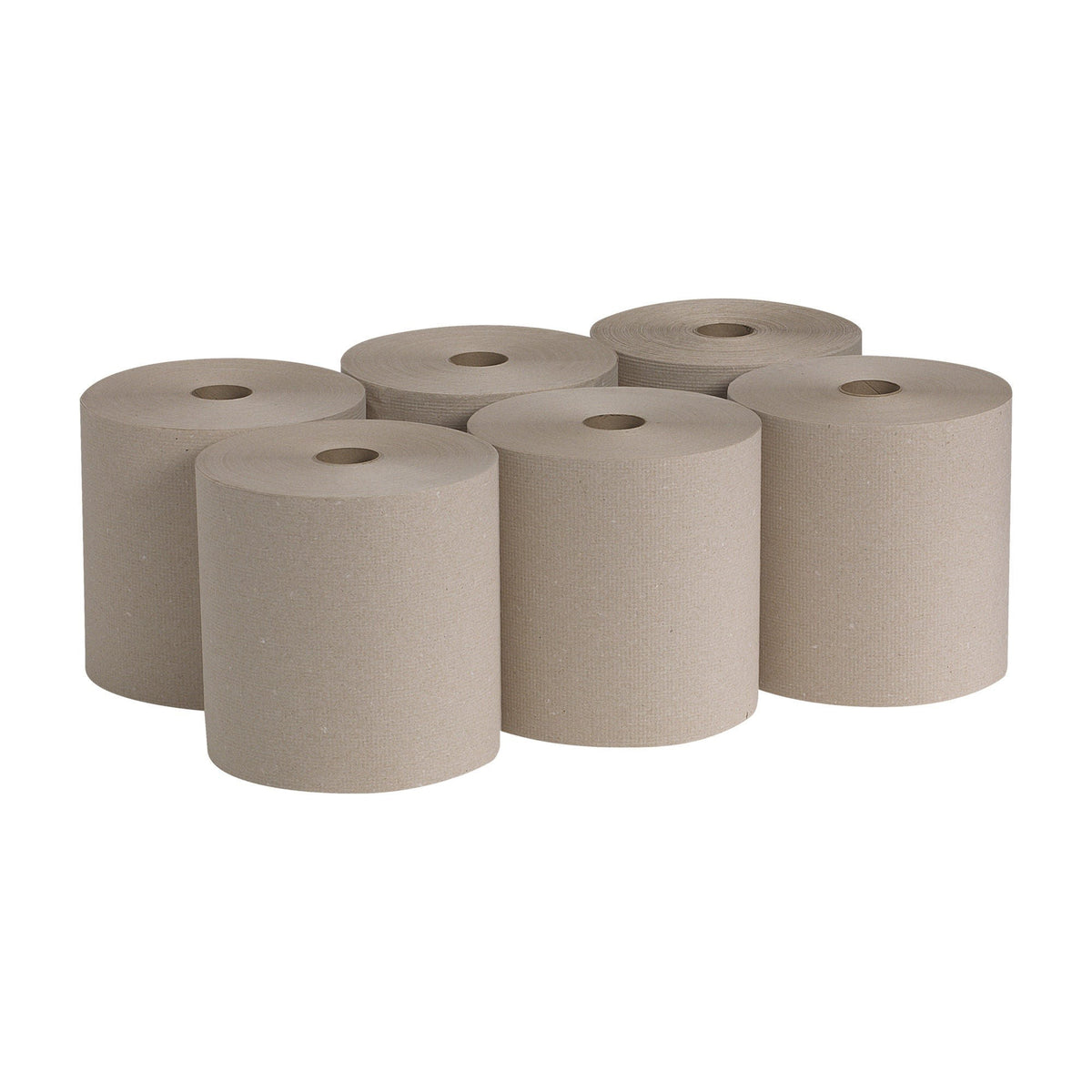Pacific Blue Basic Hardwound Roll Paper Towel, Brown, 7.875" x 800' - 26301 - LL Medico