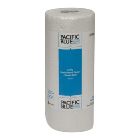 Pacific Blue Select Kitchen Paper Towel, Perforated Roll, 8.8" x 11", White, Paper - 27385 - LL Medico