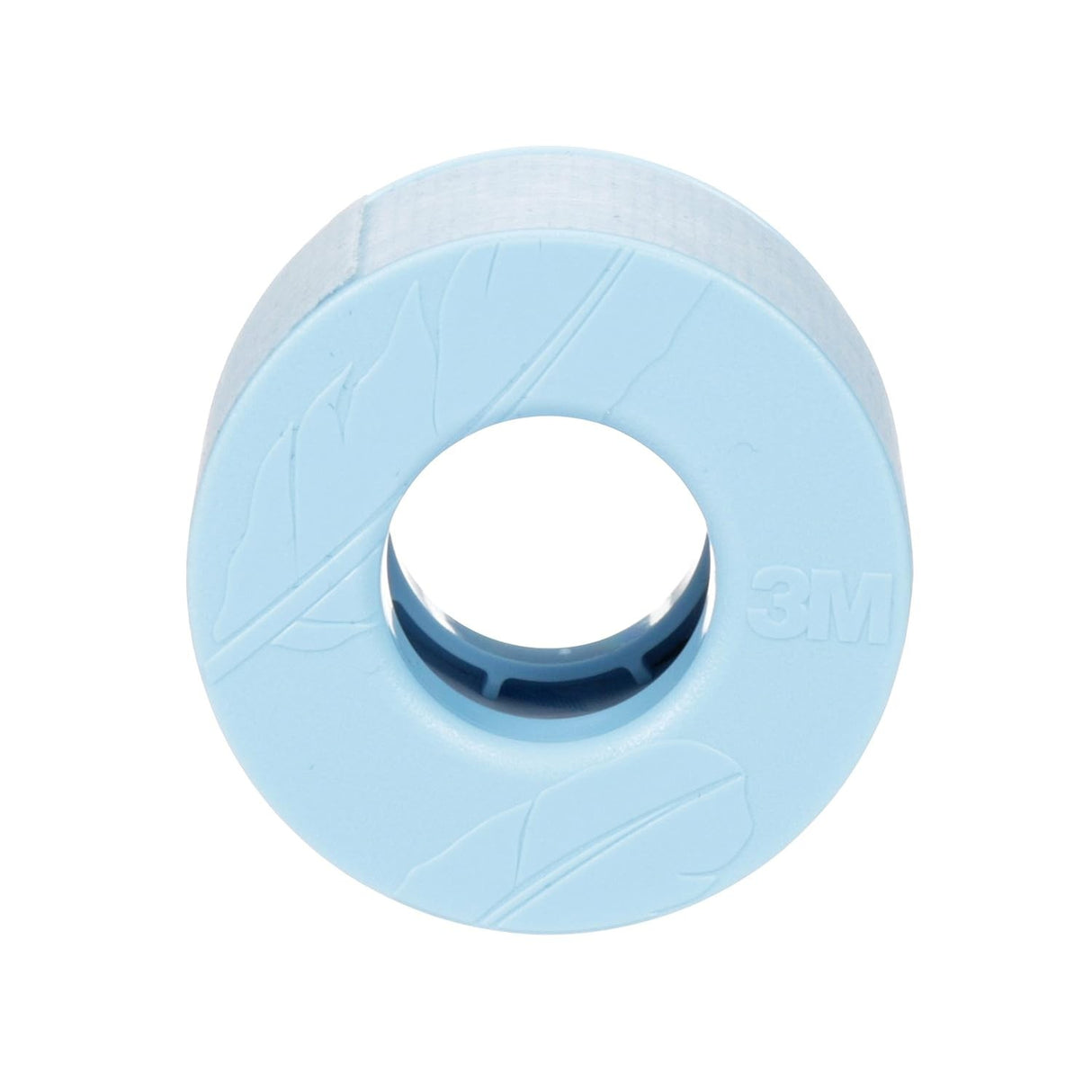 3M Micropore S Silicone Medical Tape, 1 Inch x 5-1/2 Yard, Blue