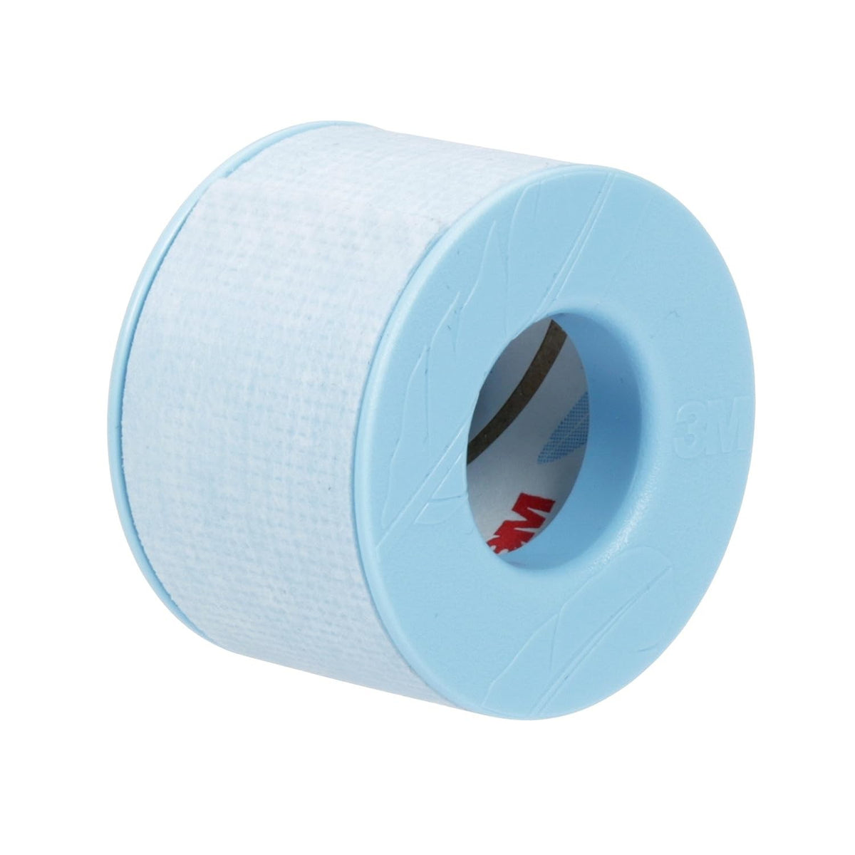 3M Micropore S Silicone Medical Tape, 1 Inch x 5-1/2 Yard, Blue