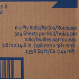SofPull Paper Towel, Perforated Center Pull Roll, White, Paper, 7.8" x 15" - 28124 - LL Medico