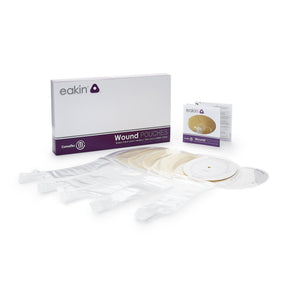 ConvaTec Eakin Fistula and Wound Drainage Pouch, 108 x 75mm Cutting Area - 839261-Box - LL Medico