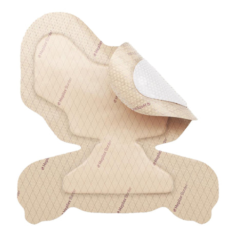 Molnlycke Mepilex Border Heel Foam Dressing, 8-3/5 x 9 Inch