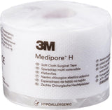 3M Medipore H Cloth Medical Tape, 2 Inch x 10 Yard, White