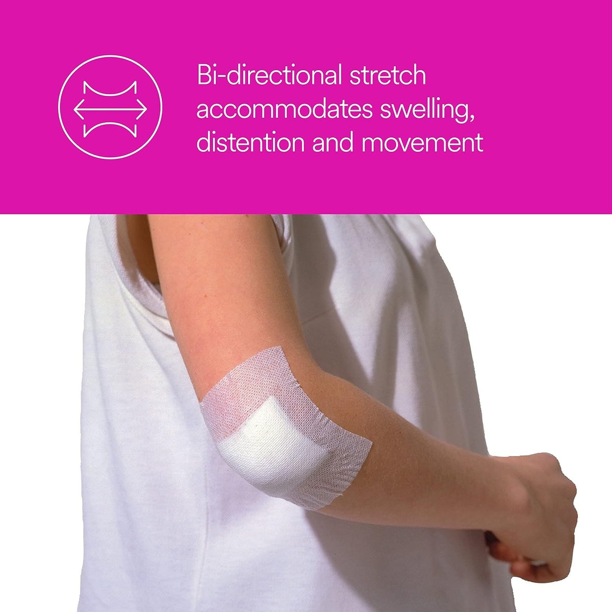 3M Medipore H Cloth Medical Tape, 4 Inch x 10 Yard, White