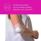 3M Medipore H Cloth Medical Tape, 4 Inch x 10 Yard, White