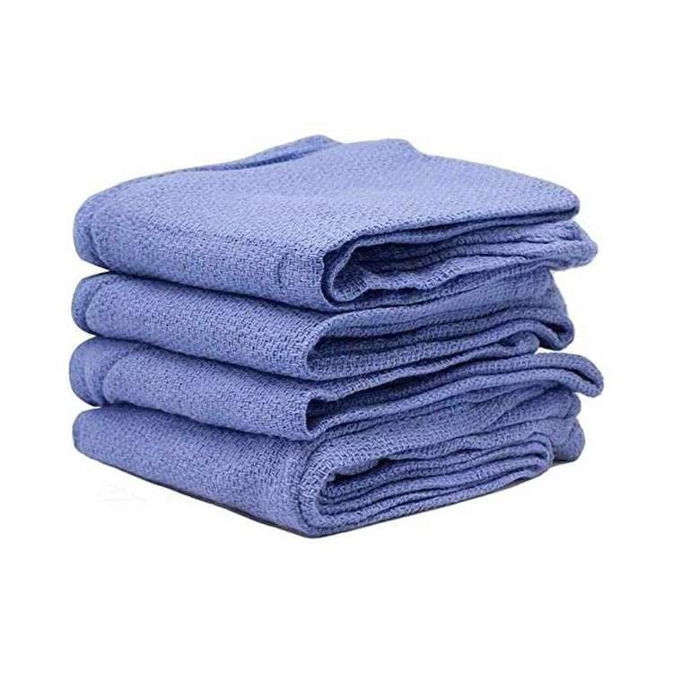 Presource O.R. Towel, Sterile, Blue, 17" x 24", Cotton, Plain Weave, Non-Radiopaque - 28700-002 - LL Medico