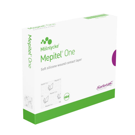 Molnlycke Mepitel One Silicone Dressing, 3 x 4 Inch