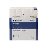 Curity Sterile Nonwoven Sponge, 4 x 4", 4-Ply, White, Nonwoven Cellulose - 2913 - LL Medico