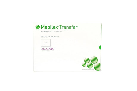 Molnlycke Mepilex Transfer Thin Foam Dressing, 6 x 8 Inch