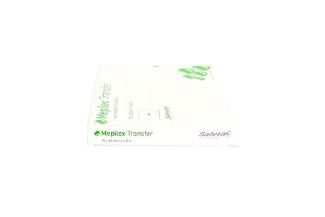 Molnlycke Mepilex Transfer Thin Foam Dressing, 6 x 8 Inch