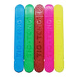 Tic-Tong Plastic Tongue Depressors, Tutti-Frutti Flavored, 5"