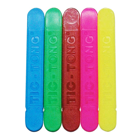 Tic-Tong Plastic Tongue Depressors, Tutti-Frutti Flavored, 5"