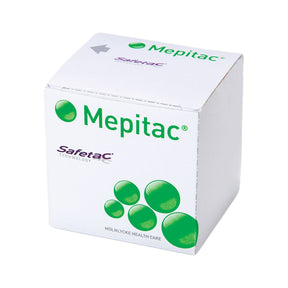 Mepitac Silicone Medical Tape, Tan, Non-Sterile, 1 1/2" x 59" - 298400 - LL Medico