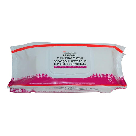 Cardinal Health Personal Cleansing Cloths, Fragrance Free