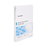 McKesson Super Absorbent Dressing, 6 x 9 Inch