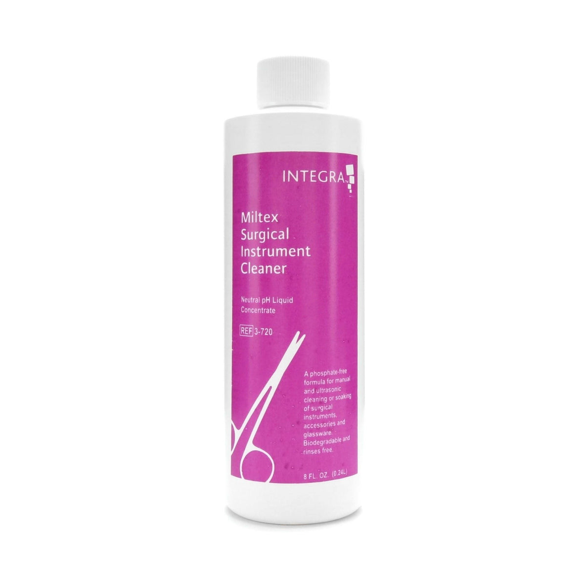 Miltex Instrument Detergent, Liquid Concentrate, Characteristic Scent, 8 oz Bottle - 3-720 - LL Medico