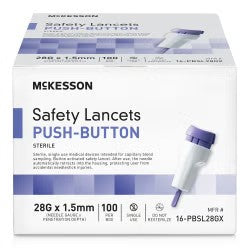 McKesson Lancing Device, Blue