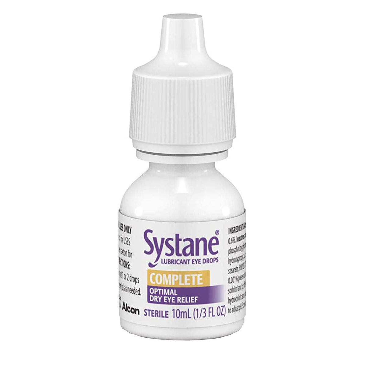Systane Complete Lubricant Eye Drops, 0.6%, 10 mL - 30065048110 - LL Medico