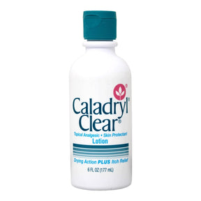 Caladryl Clear Skin Protectant Lotion, Pramoxine HCl 1% / Zinc Acetate 0.1%, 6 oz - 30187546606 - LL Medico