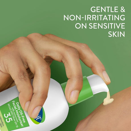 Cetaphil Daily Facial Moisturizer SPF 35 Lotion, Unscented, 3 fl oz
