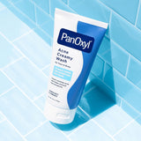 PanOxyl Acne Creamy Wash for Face & Body, 4% Benzoyl Peroxide, Unscented, 6 oz