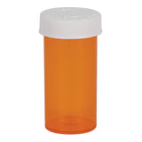 Ezy Dose Push & Turn Prescription Vial, 13 Dram, Amber - 30432 - LL Medico