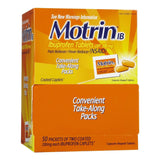 Motrin IB Ibuprofen Caplets, 200 mg, Pain Reliever - 304815200 - LL Medico