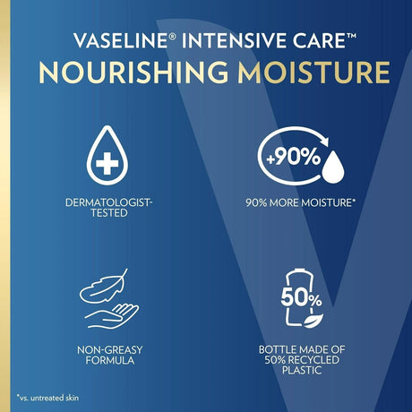 Vaseline Intensive Care Essential Healing Body Lotion, Scented, 20.3 oz