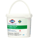 Clorox Healthcare Hydrogen Peroxide Cleaner Disinfectant Wipes, Premoistened, Surface Disinfectant Cleaner, Unscented, Nonsterile, 11 x 12" - 30826 - LL Medico