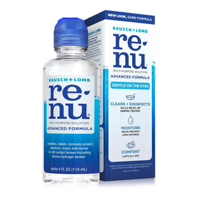 Bausch + Lomb Renu Advanced Formula Multi-Purpose Contact Lens Solution, 4 oz, Sterile - 31011904301 - LL Medico