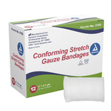 dynarex Conforming Bandage, 2 Inch x 4-1/10 Yard
