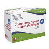 dynarex Conforming Bandage, 2 Inch x 4-1/10 Yard