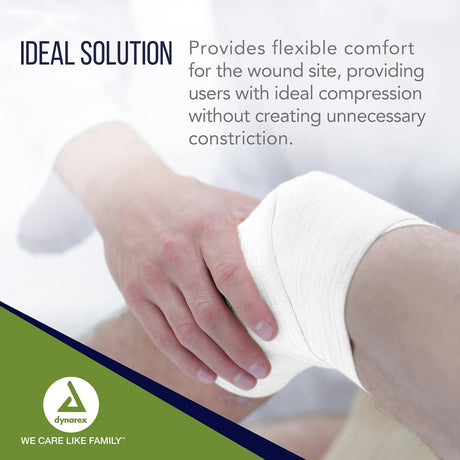 dynarex Conforming Bandage, 4 Inch x 4.1 Yard