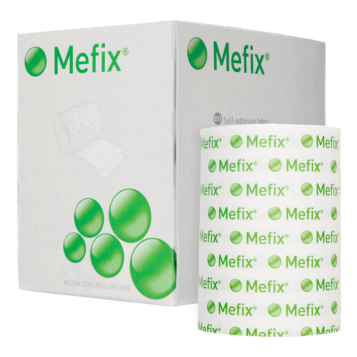 Molnlycke Mefix Self-Adhesive Fabric Dressing Retention Tape, Non-Sterile, 2" x 11 Yard - 310599 - LL Medico