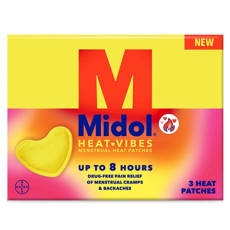 Midol Heat Vibes Patch, Menstrual Pain Relief