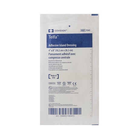 Cardinal Health Telfa Island Dressing, Rectangle Sterile — 4" x 8"