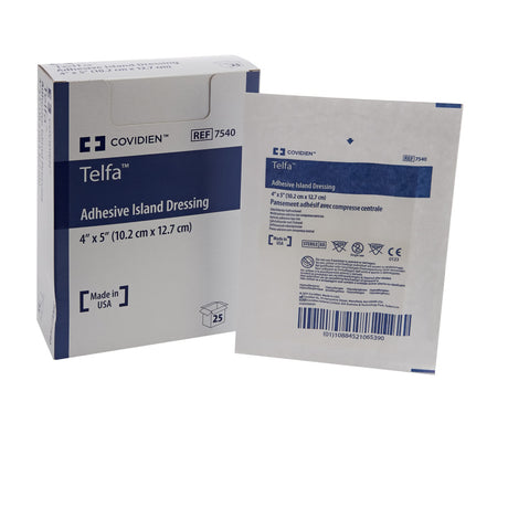 Cardinal Health Telfa Island Dressing, Rectangle Sterile - 7540 - LL Medico