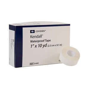 Cardinal Health Kendall Cloth Medical Tape, 1 Inch x 10 Yard, White