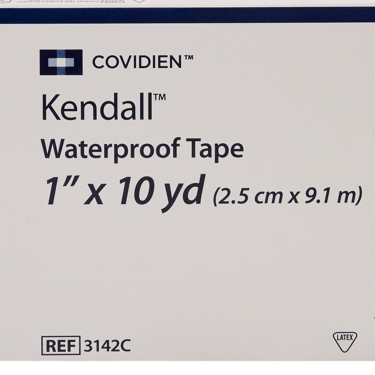 Cardinal Health Kendall Cloth Medical Tape, 1 Inch x 10 Yard, White