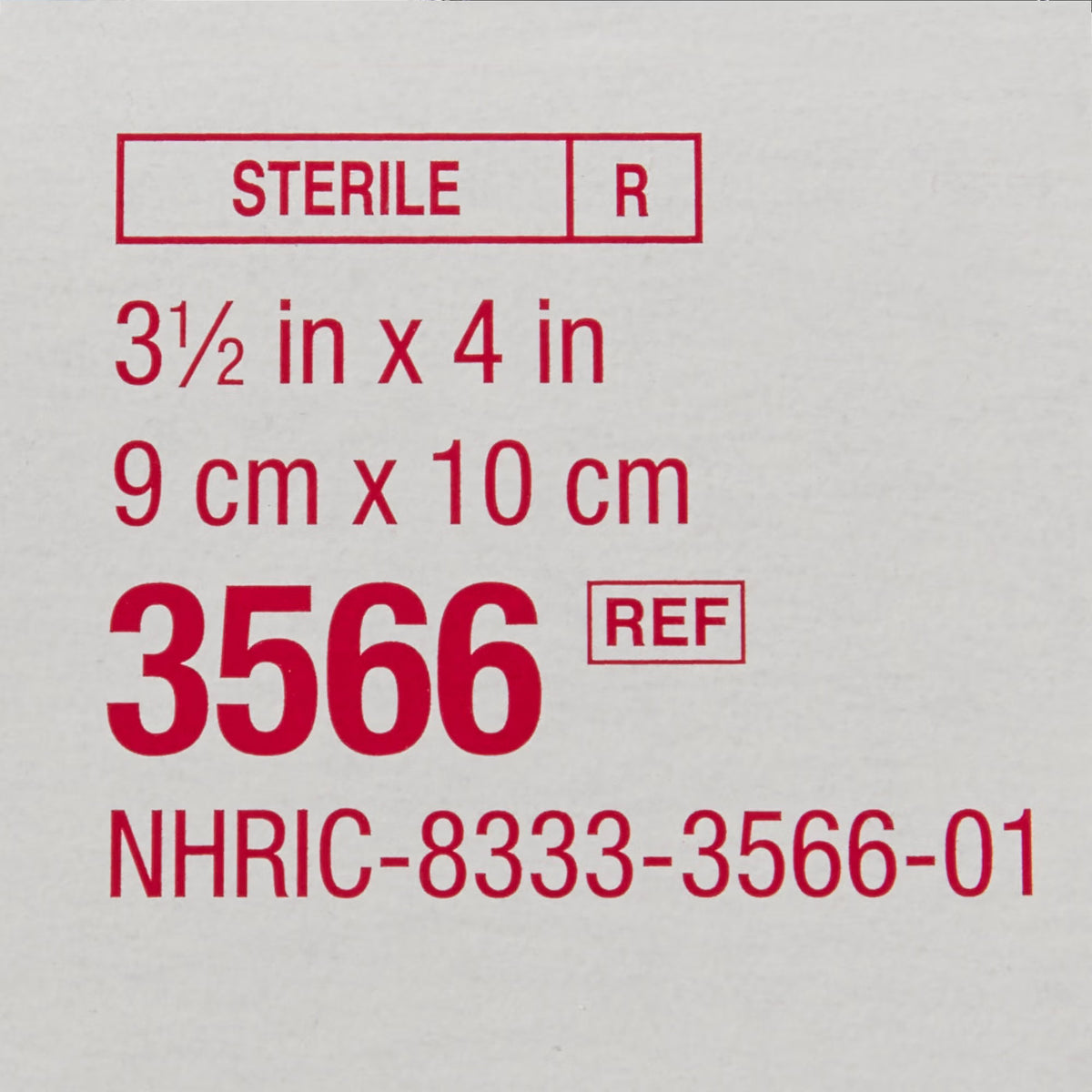 3M Medipore Composite Dressing, Rectangle Sterile Nonwoven Backing - 3566 - LL Medico