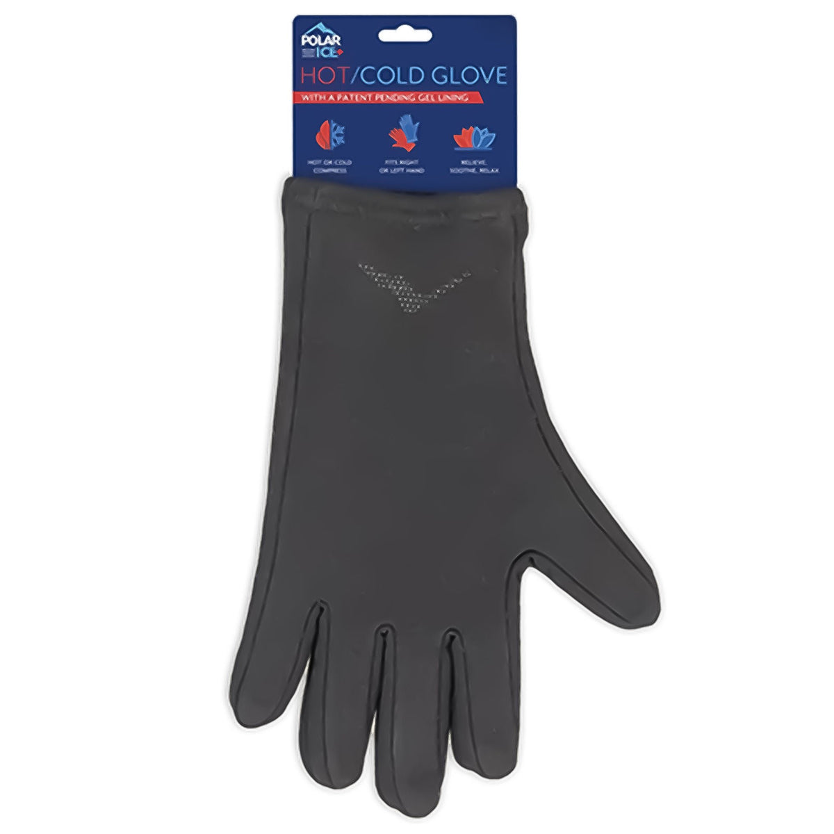 Polar Ice Hot/Cold Therapy Glove with Flexible Gel Lining, Full-Finger, Wrist Length, Ambidextrous, Large - 31602 - LL Medico