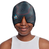Polar Ice Hot/Cold Relief Cap with Flexible Gel Lining, Gray, One Size Fits Most - 31610 - LL Medico